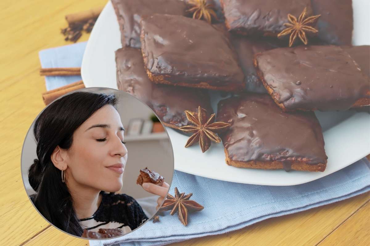 mostaccioli e ragazza che mangia