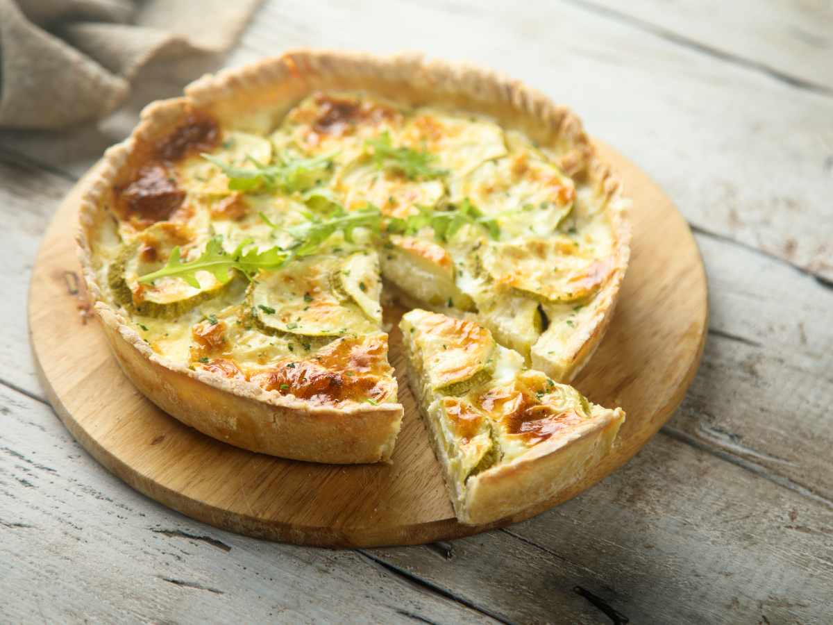torta salata di ricotta e zucchine